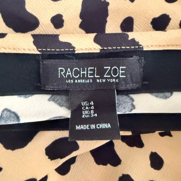 Rachel Zoe Animal Print Midi Skirt - Picture 5 of 8